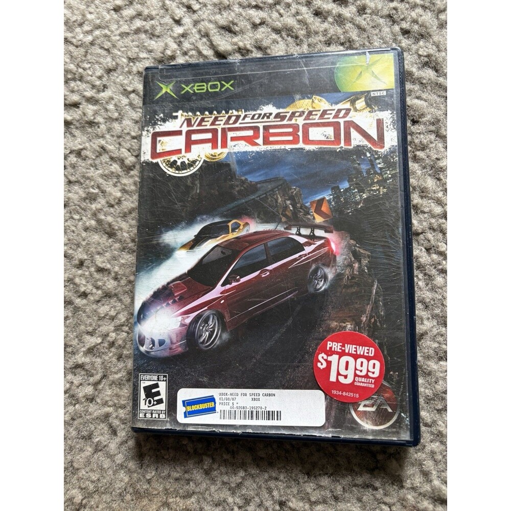 Need for Speed Carbon - Xbox [video game]